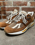 NEW BALANCE X TEDDY SANTIS MADE IN ENGLAND 991 SNEAKERS ‘CARAMEL’