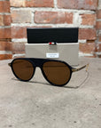 THOM BROWNE TB-809 PILOT SUNGLASSES ‘MULTI’