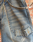 GALLERY DEPT. BARE KNUCKLE MUDWASH DENIM ‘BLUE’