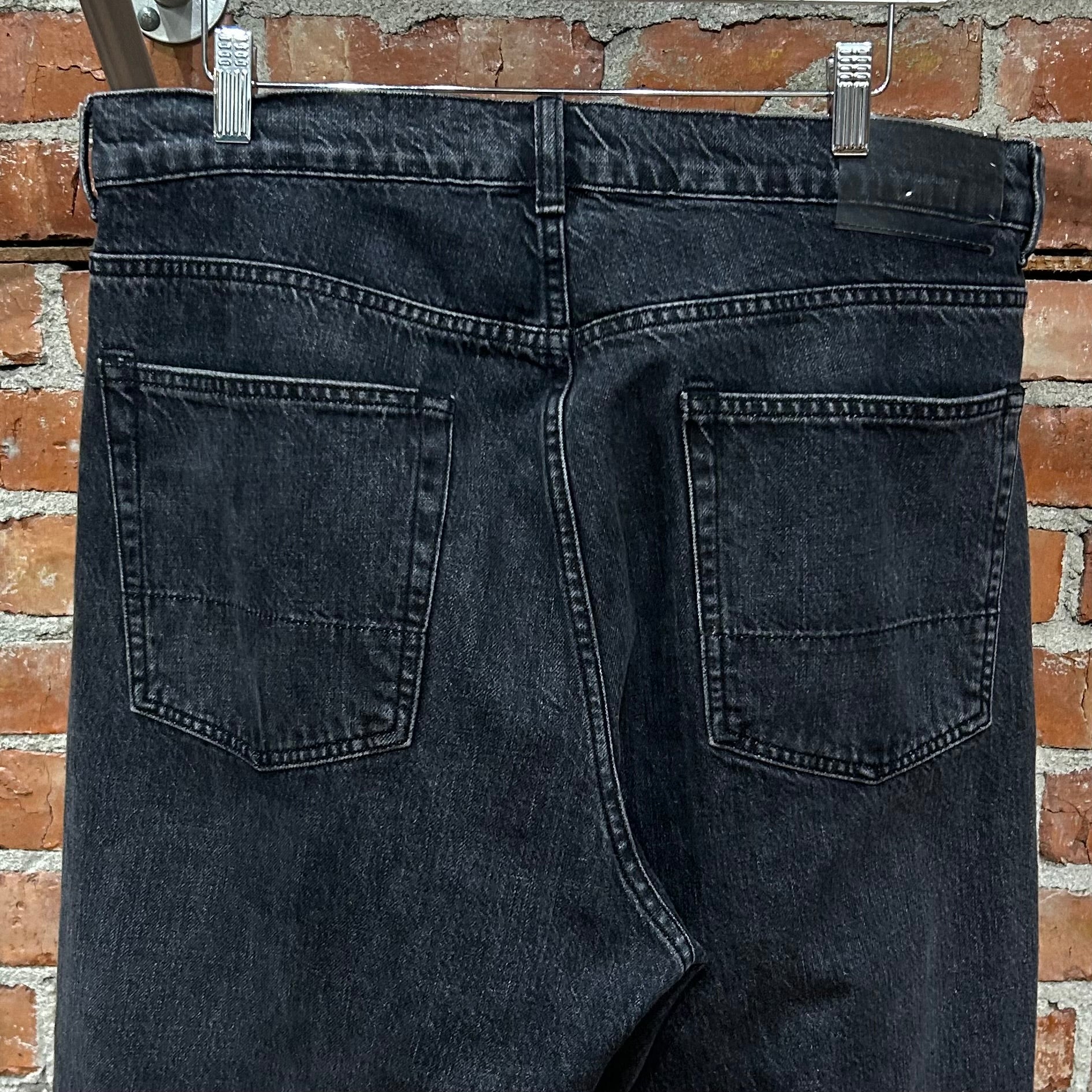 OUR LEGACY THIRD CUT WIDE FIT DENIM ‘WASHED BLACK’