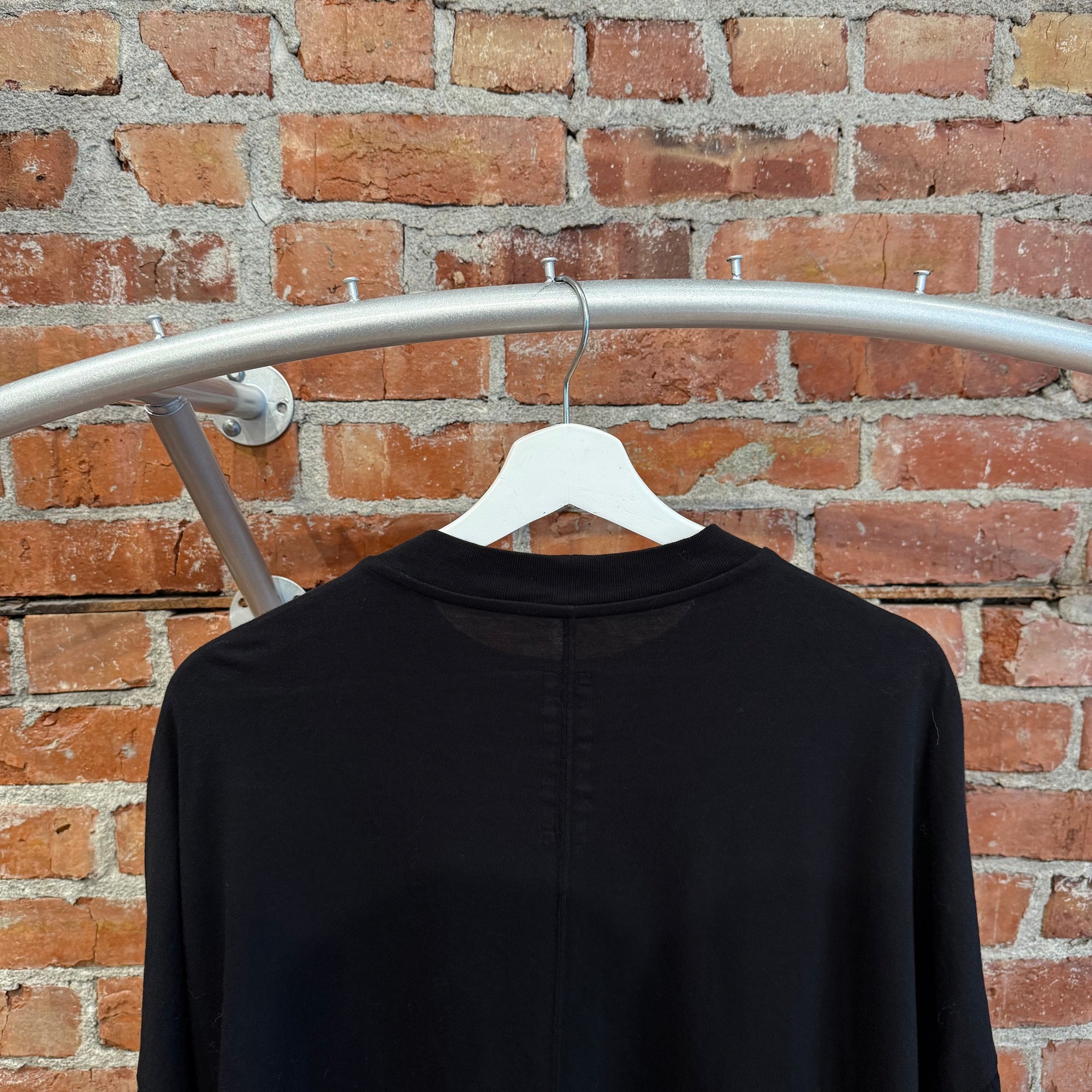 RICK OWENS PENTAGRAM JUMBO TEE ‘BLACK’