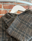 ISSEY MIYAKE HIGH COLLAR FLANNEL PULLOVER ‘MULTI’