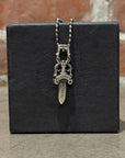 CHROME HEARTS NO. 10 DAGGER NECKLACE ‘SILVER’