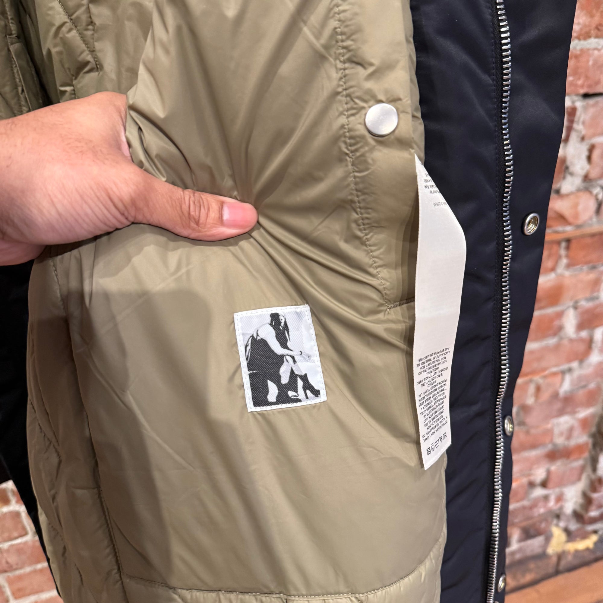 RICK OWENS FISHTAIL PARKA ‘BLACK’