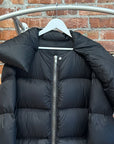 RICK OWENS FW22 STROBE MOUNTAIN DOWN JACKET ‘BLACK’