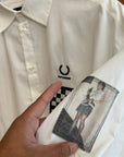 RAF SIMONS x FRED PERRY PATCHWORK SHIRT ‘WHITE’