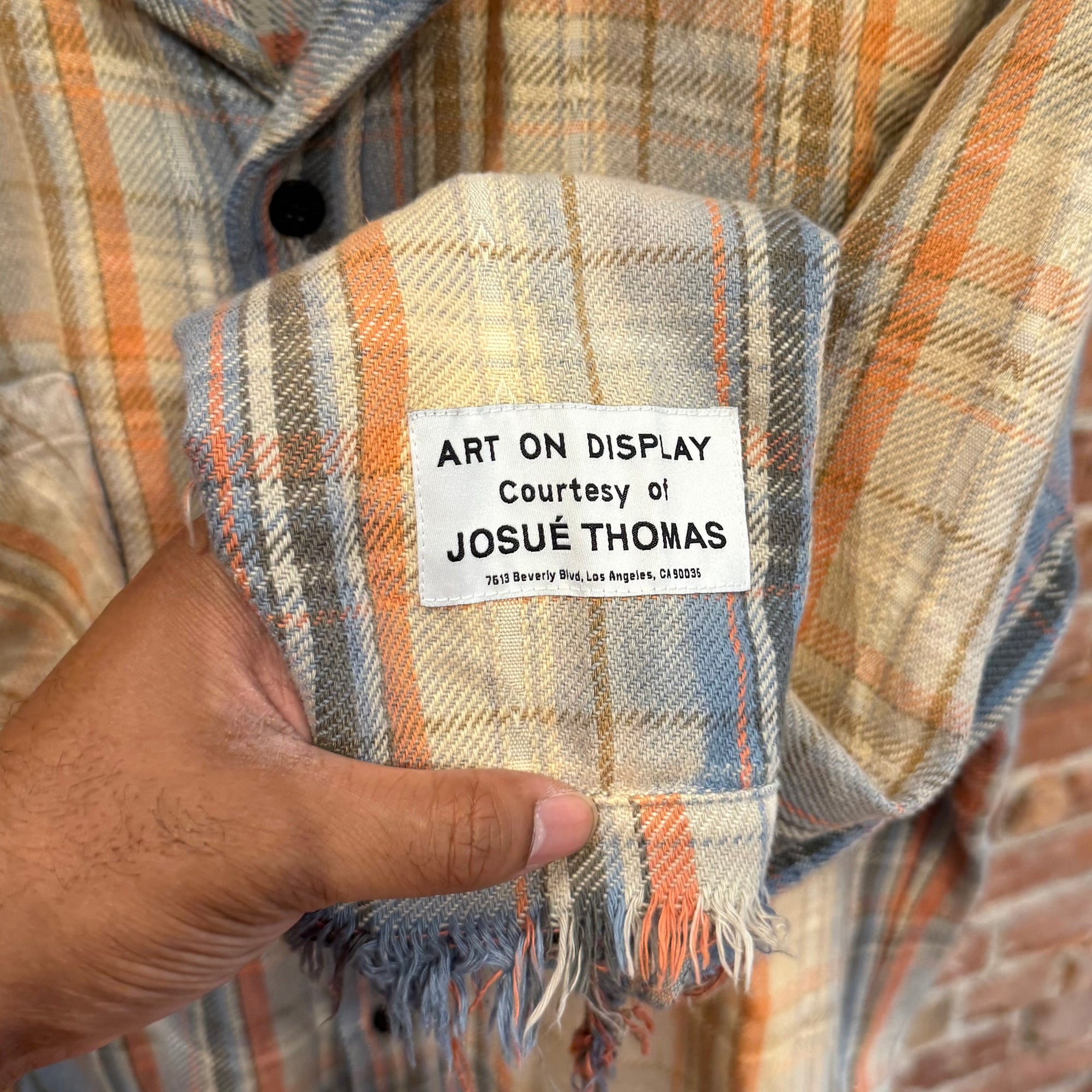 GALLERY DEPT. MARLEY FLANNEL ‘BLUE’