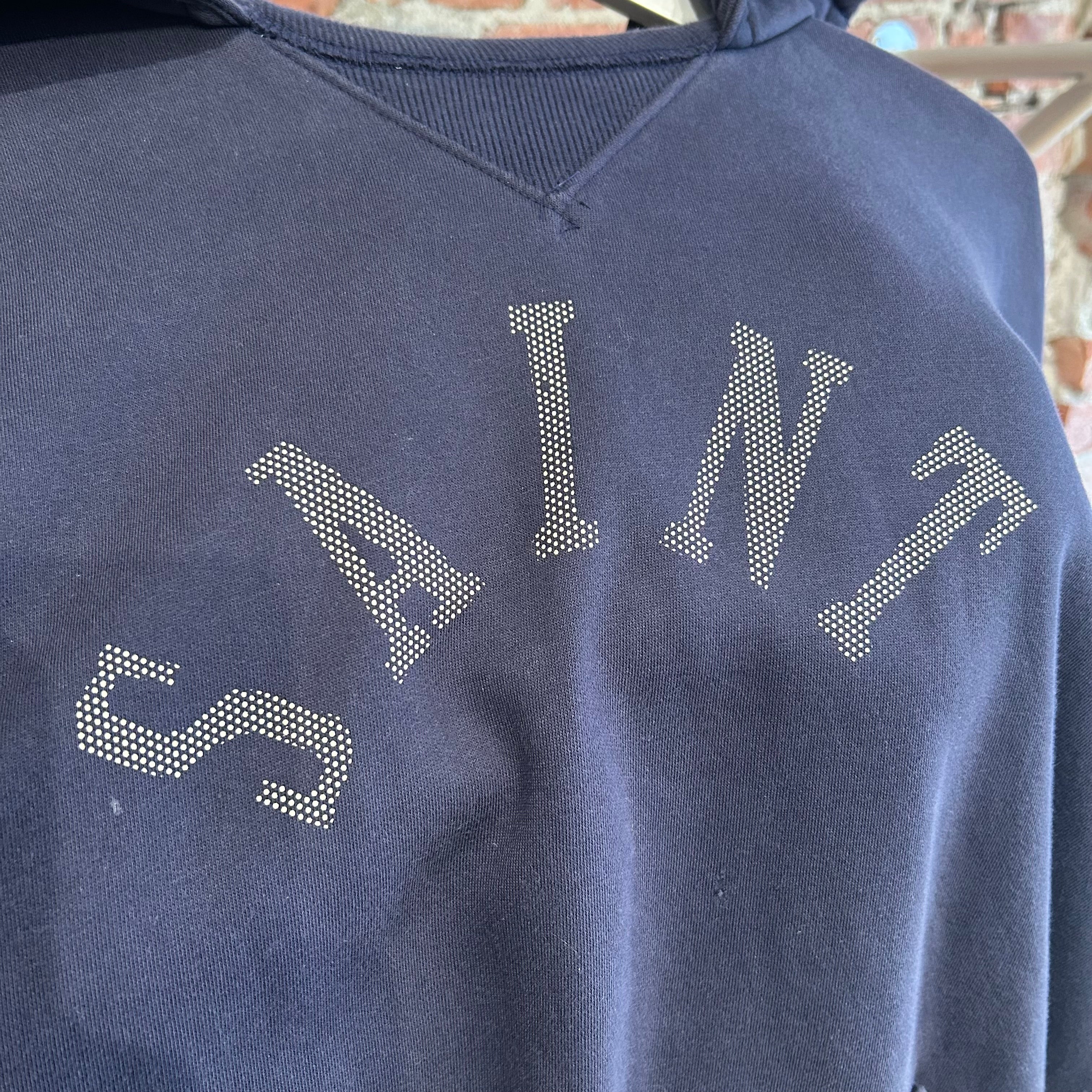SAINT MICHAEL X BERBERJIN M13 AFTERHOOD HOODIE 'NAVY' – Sadō Room