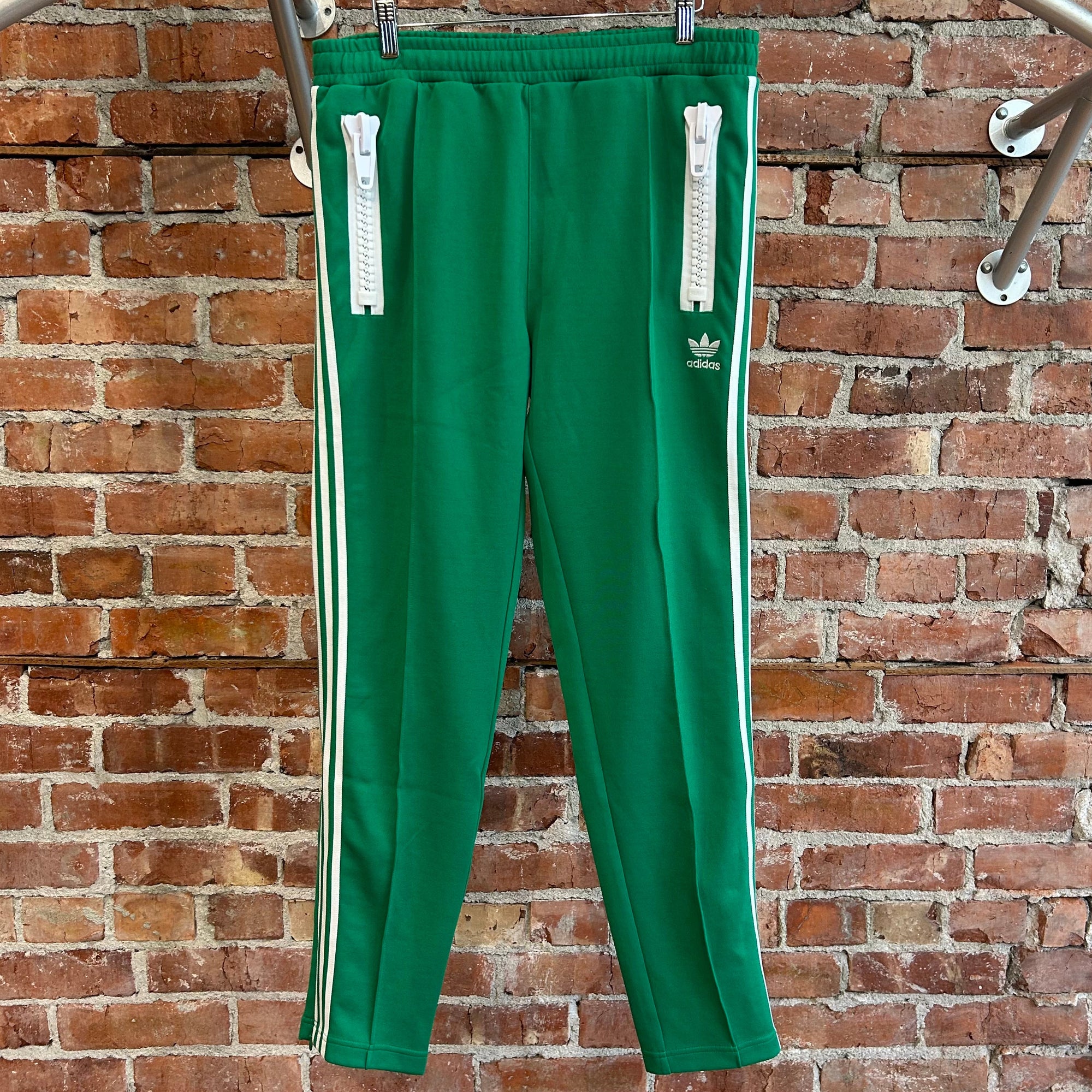 ADIDAS X JEREMY SCOTT MEGAZIP TRACK PANTS ‘GREEN’