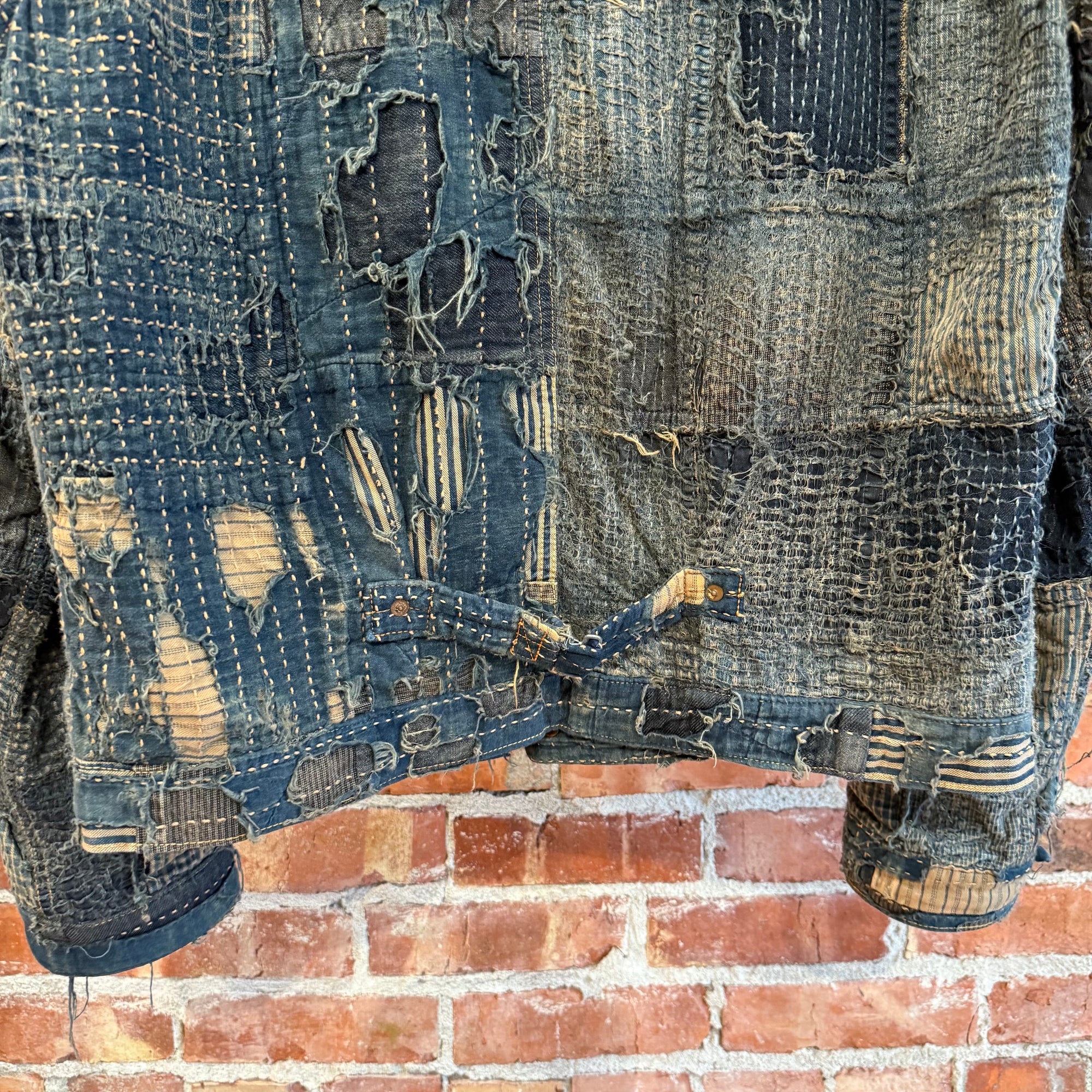 KAPITAL V2 SILK-LINED BORO JACKET ‘MULTI’