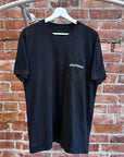 CHROME HEARTS ARC SCRIPT LOGO POCKET TEE ‘BLACK’