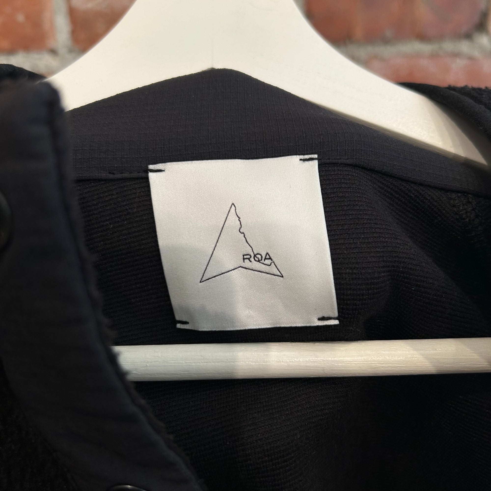 ROA 4-SNAP POLARTEC UTILITY FLEECE ‘BLACK’