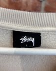 STUSSY LOS ANGELES EXCLUSIVE CREWNECK ‘CREAM’