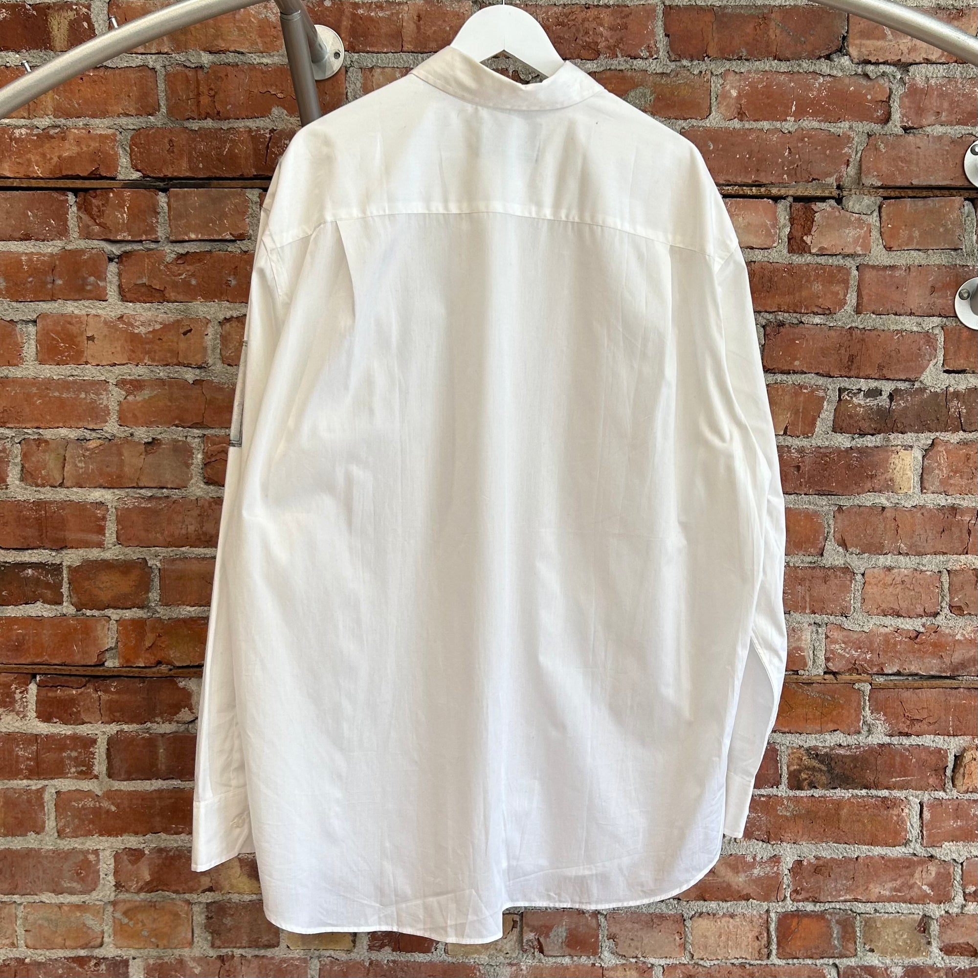 RAF SIMONS x FRED PERRY PATCHWORK SHIRT ‘WHITE’