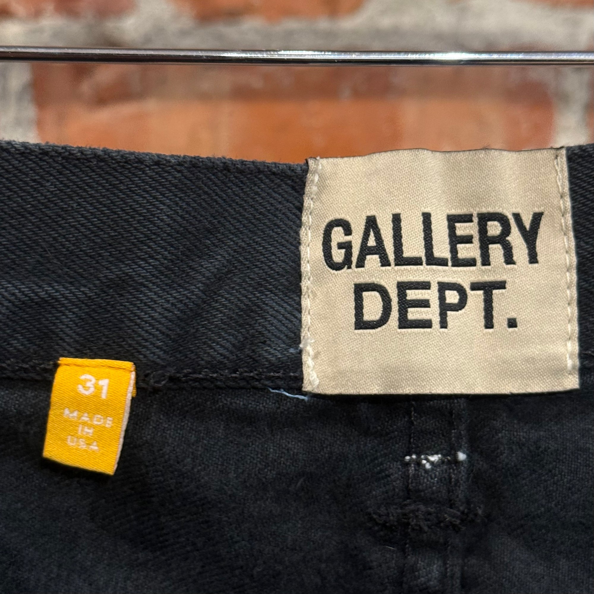 GALLERY DEPT. SCAB F*CK FACE DENIM ‘BLACK’
