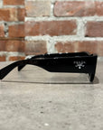 PRADA PR 17WS SHIELD SUNGLASSES ‘BLACK’