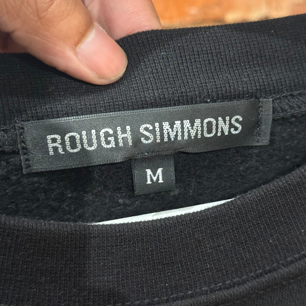 ROUGH SIMMONS BERSERK CREWNECK ‘BLACK/RED’