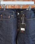 EVISU LOT 2000 KANJI DENIM 'INDIGO/IVORY'
