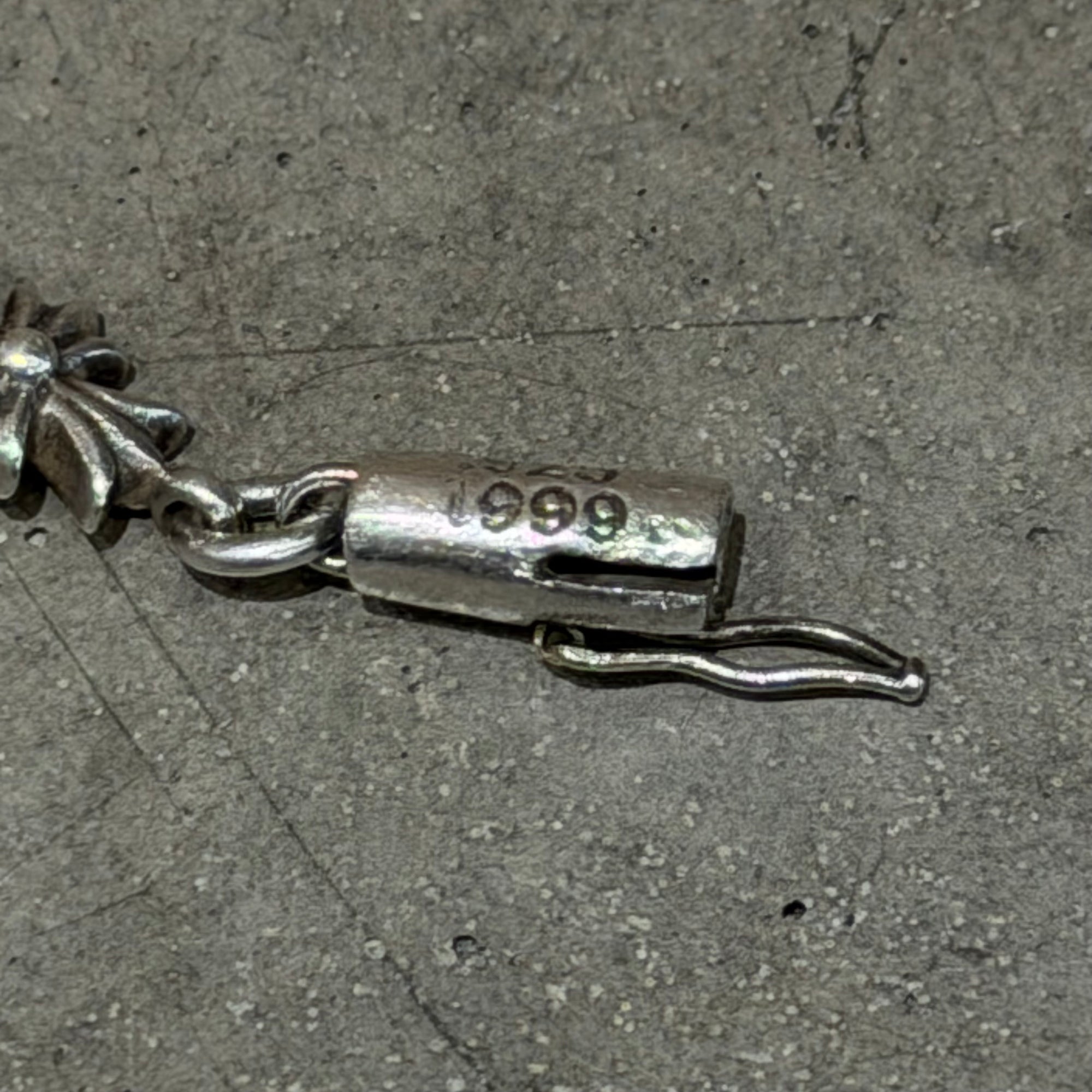 CHROME HEARTS TINY-E 13-LINK BRACELET