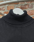 STONE ISLAND WOOL TURTLENECK ‘BLACK’