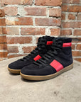 SAINT LAURENT PARIS SL10H HIGHTOP ‘BLACK/RED’