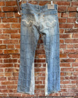 GALLERY DEPT LENNY FLARE PATCHWORK DENIM ‘LIGHT BLUE’