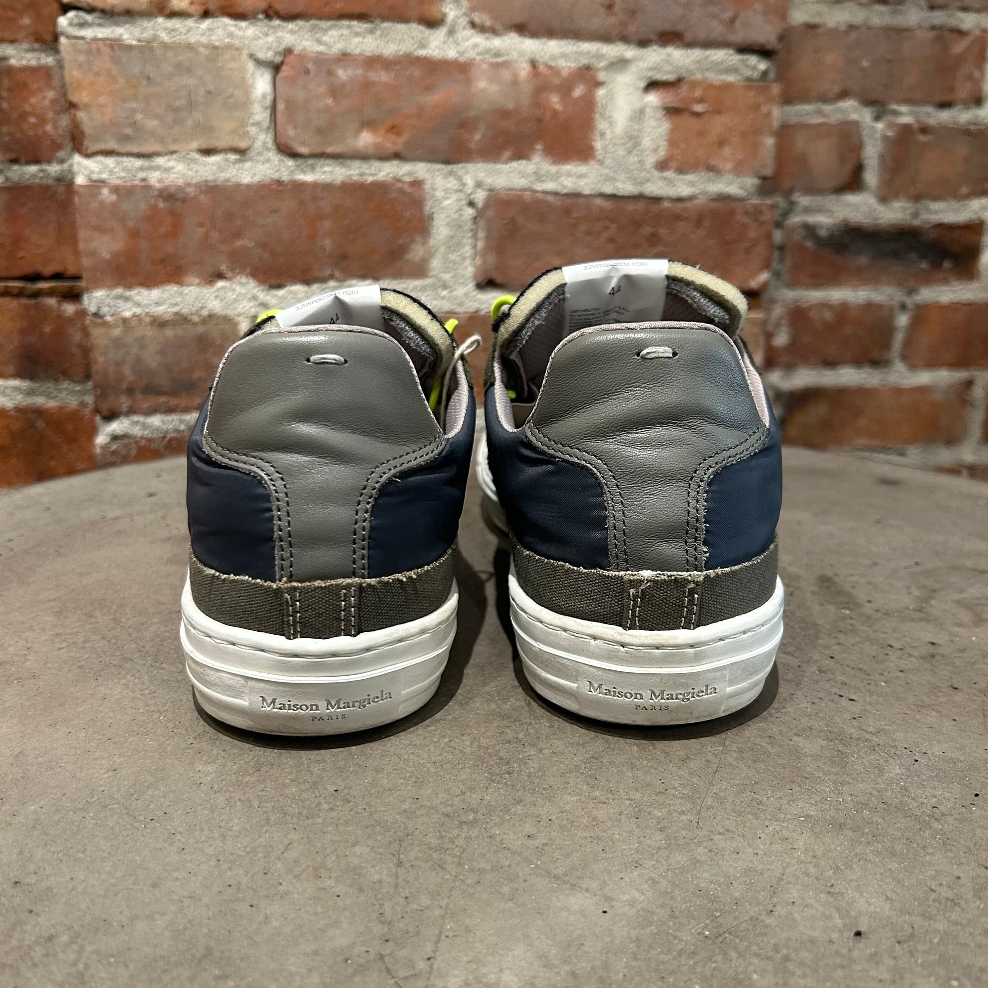 MAISON MARGIELA EVOLUTION SPLICED GAT SNEAKERS ‘GREEN’