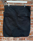 RICK OWENS DRKSDHW CREATCH CARGO SHORTS ‘BLACK’