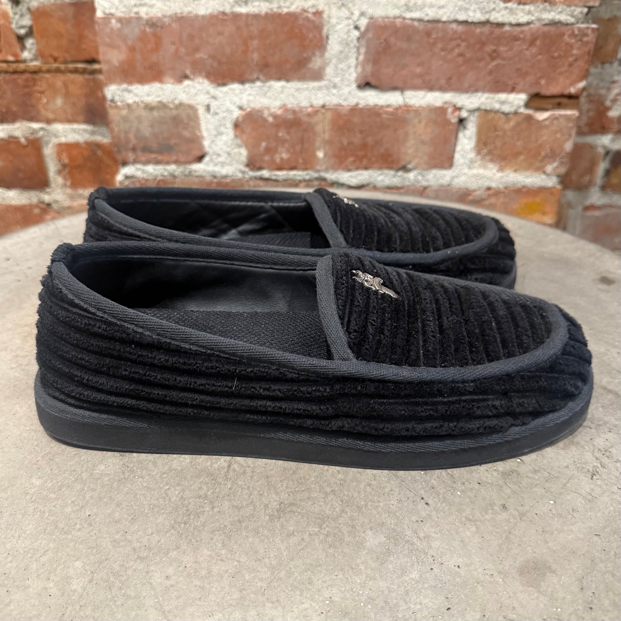 CHROME HEARTS DAGGER LOAFERS ‘BLACK’