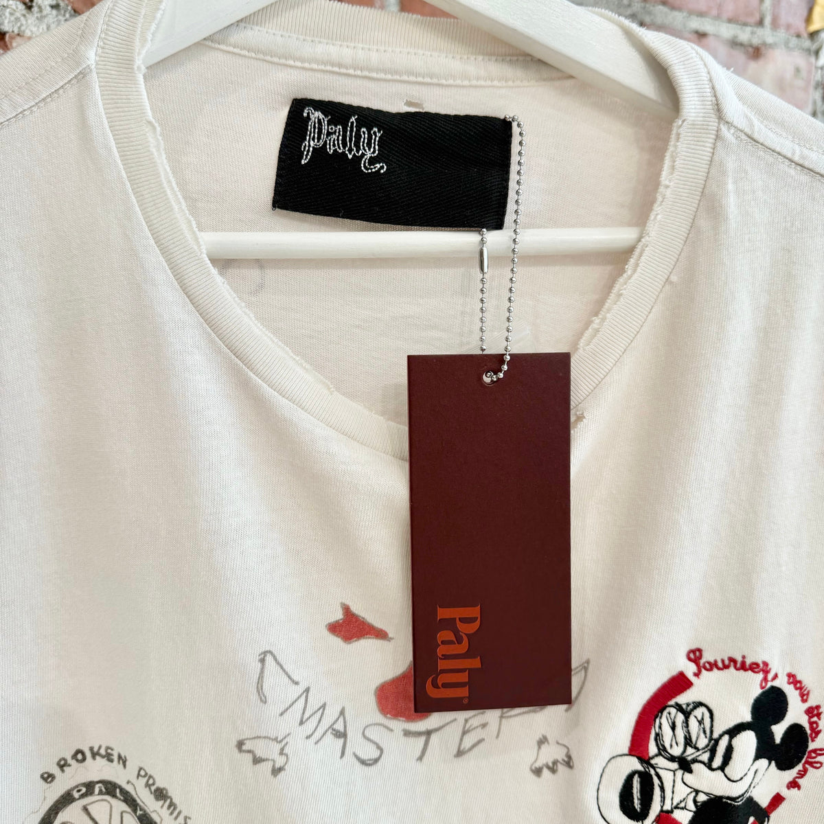 PALY HOLLYWOOD SS26 SIGNATURE TEE ‘WHITE’
