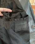 PRADA FW99/00 LEATHER CALFSKIN SHORT COAT ‘BLACK’
