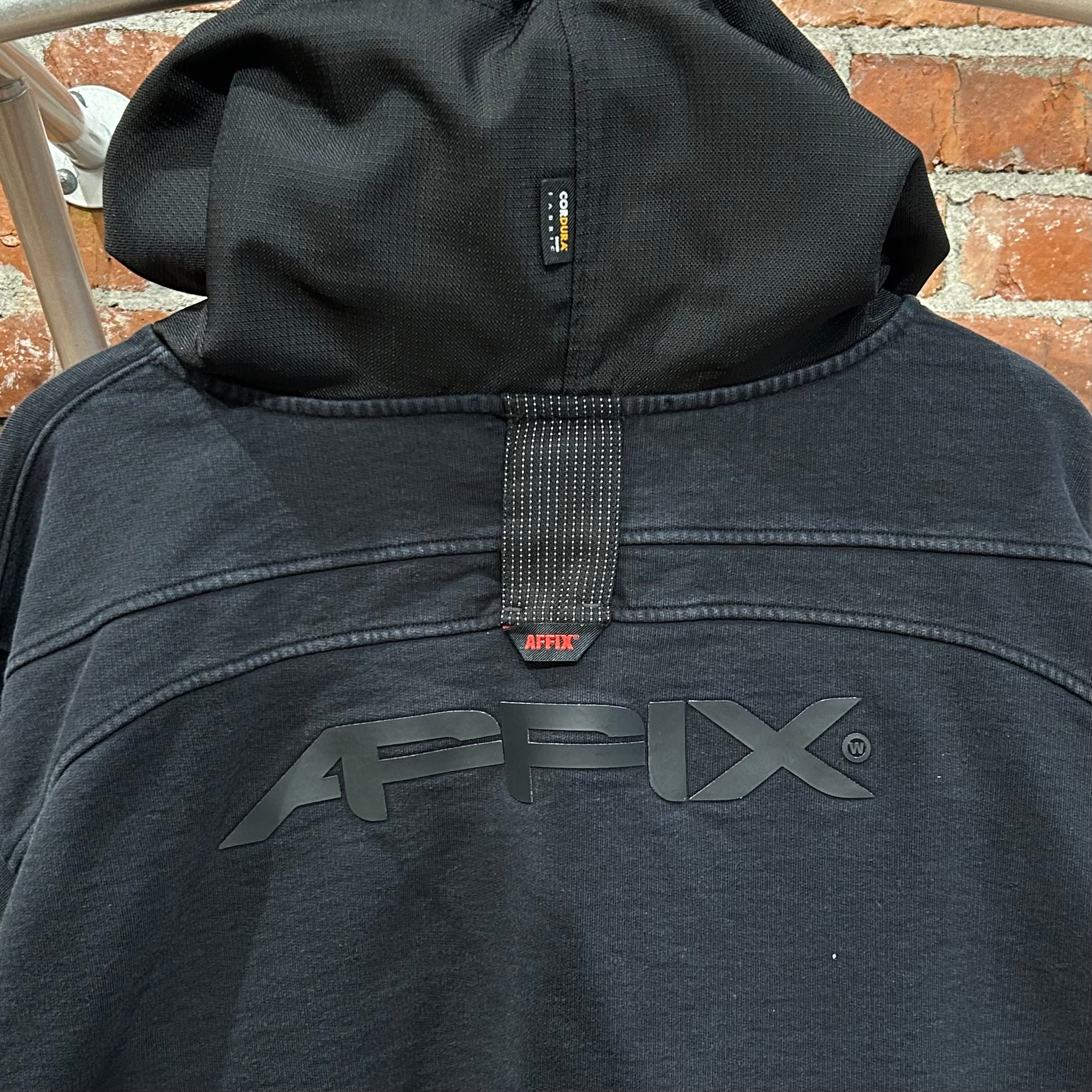 KIKO KOKSTADINOV AFFIX WORKS CORDURA HOODIE 'BLACK