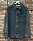 OFF-WHITE DENIM WORK SHIRT JACKET ‘SLATE’