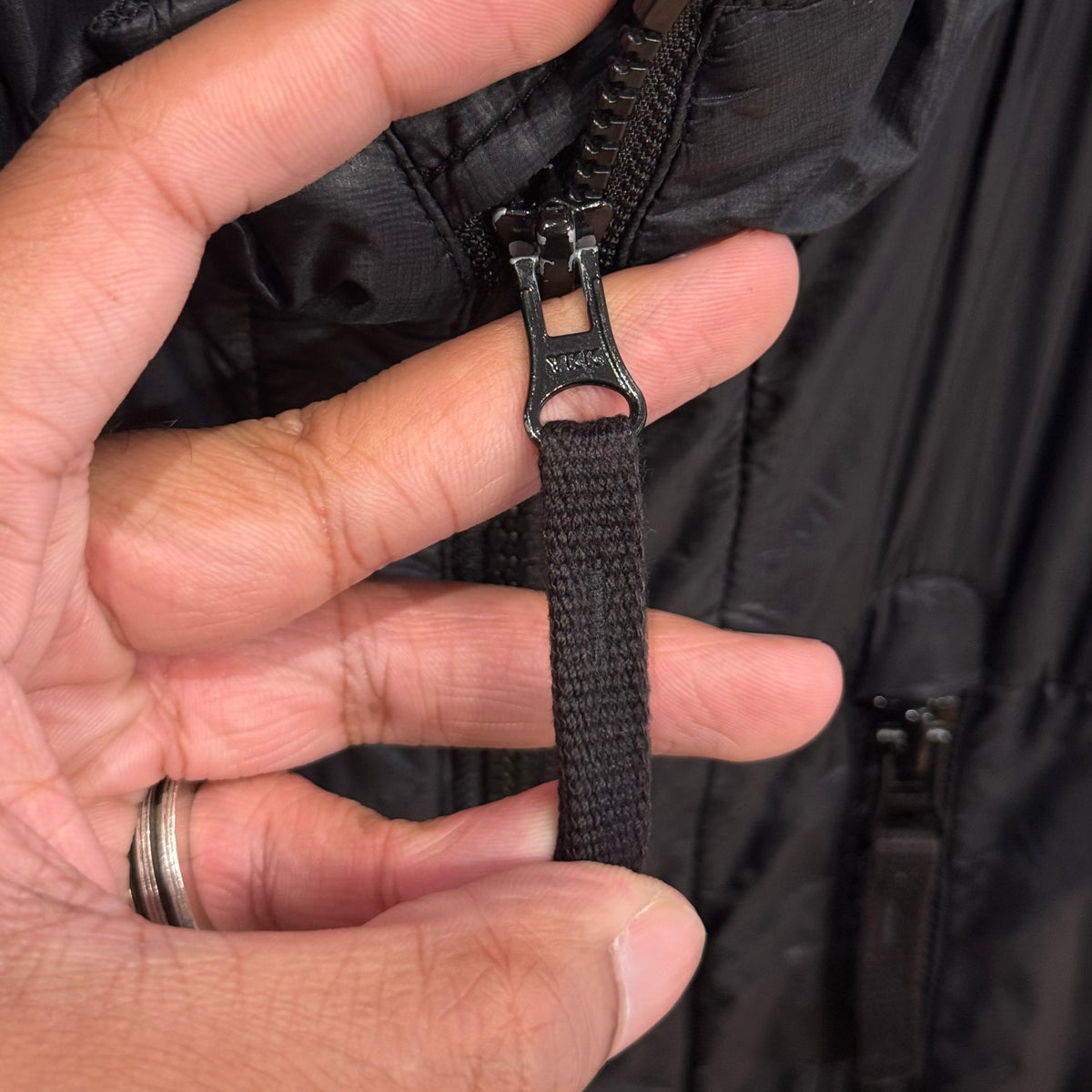 STONE ISLAND SS12 MICRO RIPSTOP 7-DEN QUILTED JACKET ‘BLACK’