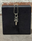 CHROME HEARTS MODERN DAGGER NECKLACE ‘SILVER’
