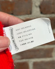 CHROME HEARTS CH LOGO BEANIE ‘RED’