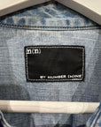 NUMBER (N)INE PAINTER DENIM SHIRT ‘BLUE’