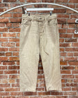ACNE STUDIOS BAGGY BELTED JEANS ‘TAN’