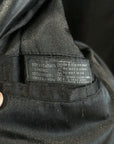 PRADA FW99/00 LEATHER CALFSKIN SHORT COAT ‘BLACK’
