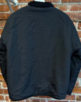 STUSSY REVERSIBLE FLEECE BOMBER JACKET ‘BLACK’