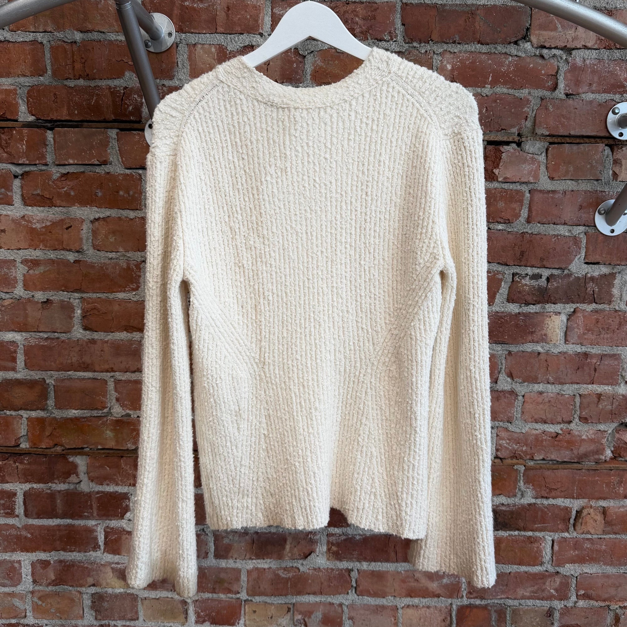 HELMUT LANG KNIT CARDIGAN ‘WHITE’