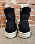 RICK OWENS DRKSDHW HIGH TOP RAMONE SNEAKERS ‘BLACK’