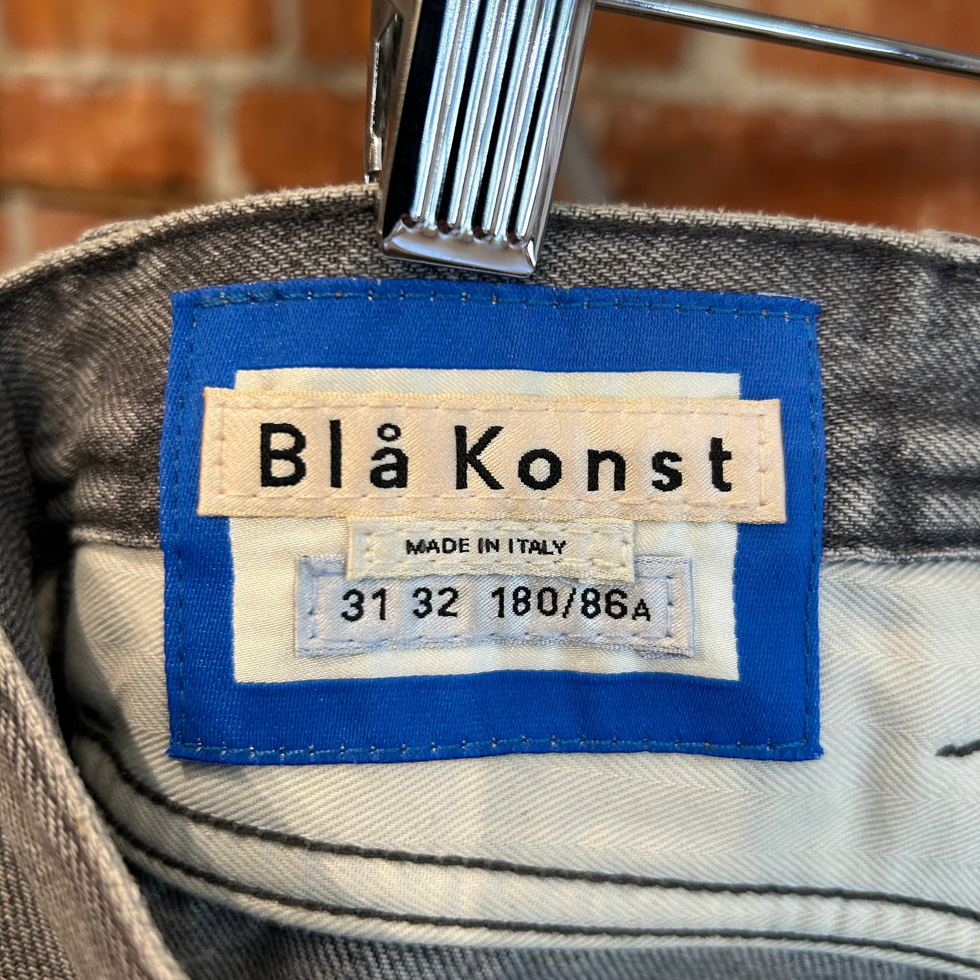 ACNE STUDIOS BLA KONST LAND MID DENIM ‘WASHED GRAY’