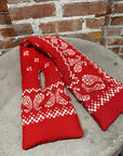 KAPITAL BANDANA KESA MUFFLER SCARF ‘RED’