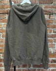 RICK OWENS FW24 PORTERVILLE DRKSDHW GIMP HOODIE ‘DUST’