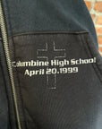 ENFANTS RICHES DEPRIMES FW24 COLUMBINE GOD ZIP HOODIE ‘BLACK/NAVY’