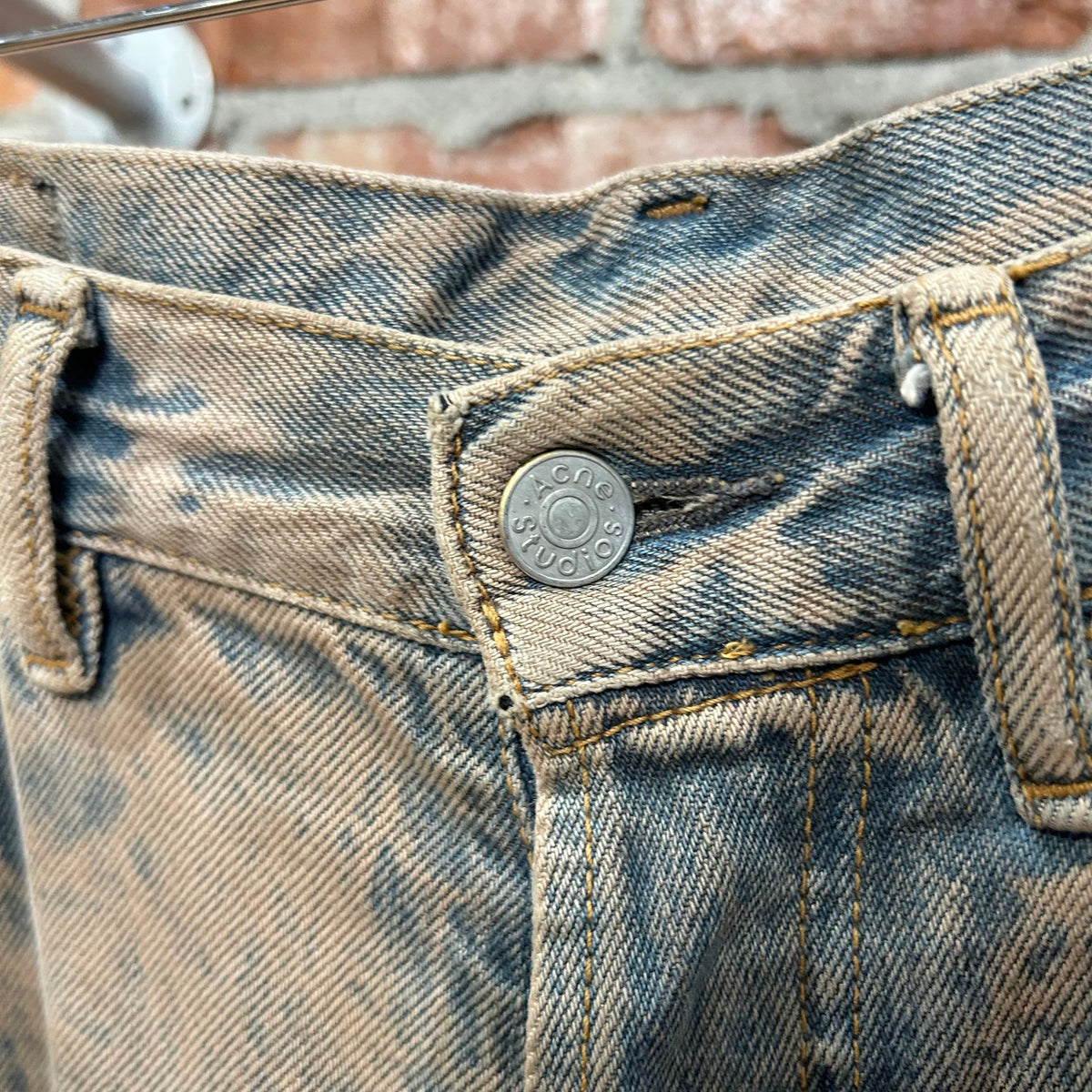 ACNE STUDIOS 1989 DRAGO ROAD WIDE DENIM ‘RUST’