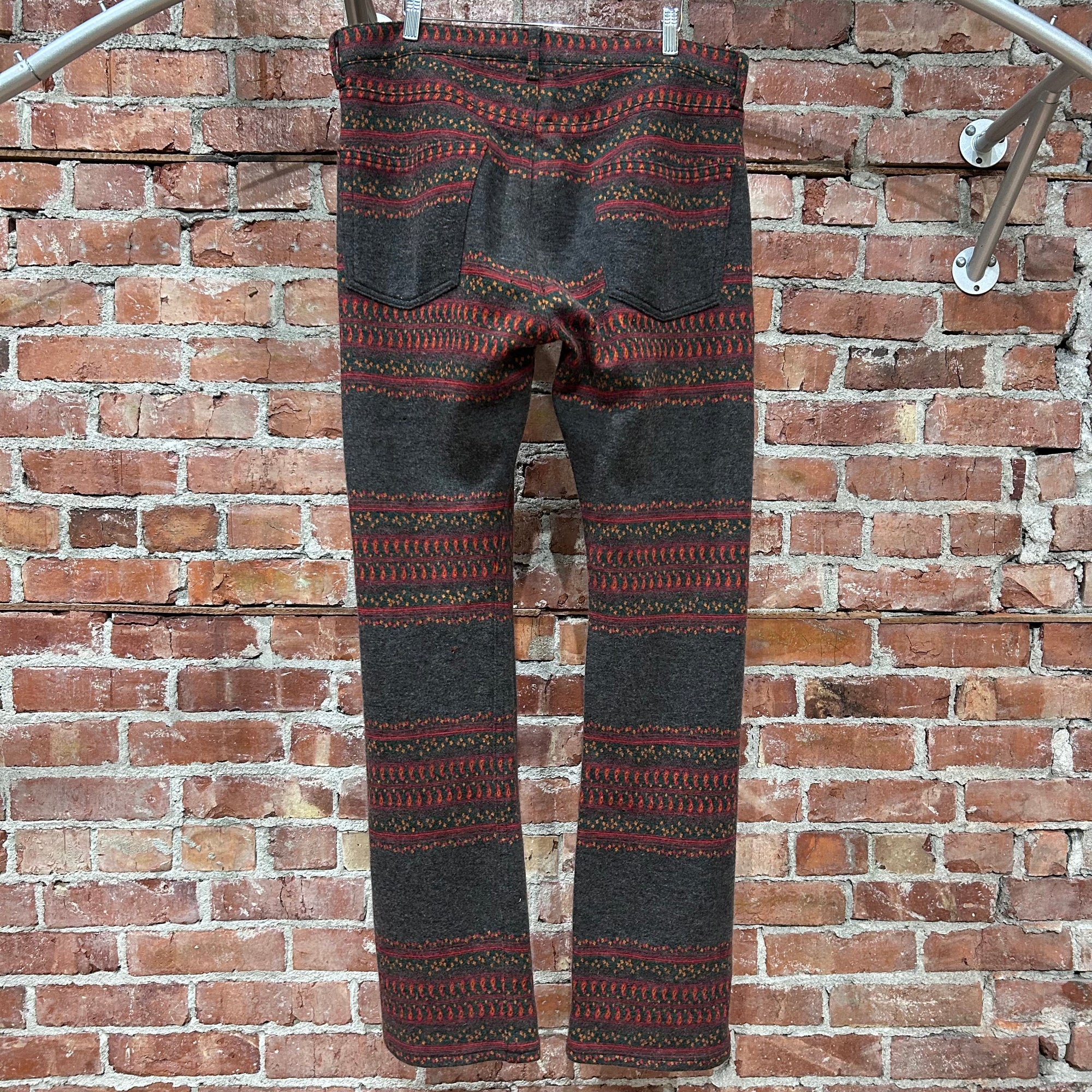 COMME DES GARÇONS JUNYA WATANABE AD2003 FLORAL WOOL PANTS ‘MULTI’