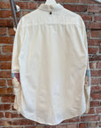VISVIM CUBISM ELBOW PATCH SHIRT ‘WHITE’