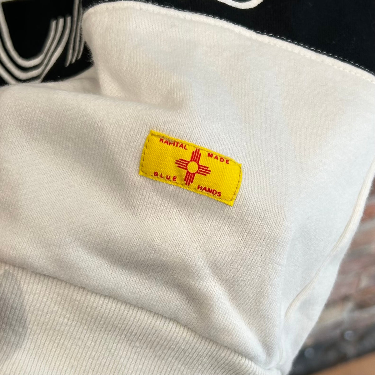 KAPITAL REVERED GOROS CREWNECK ‘WHITE’